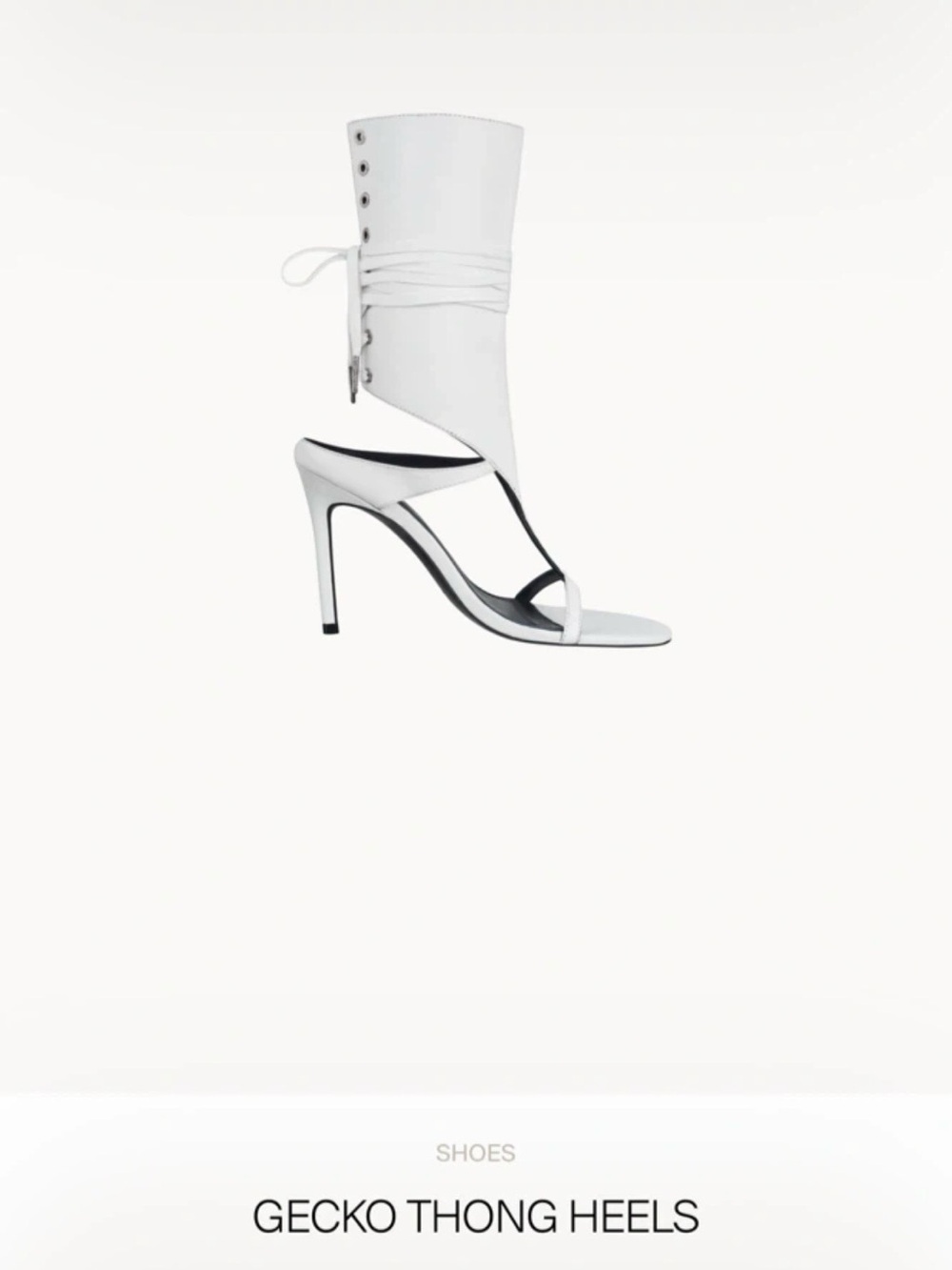 Fancy club White Women's Stiletto Sandals